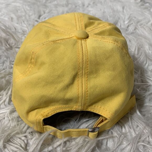 DISNEYLAND Resort appliqued hat cap yellow adjustable back size 57-61cm - Picture 5 of 10